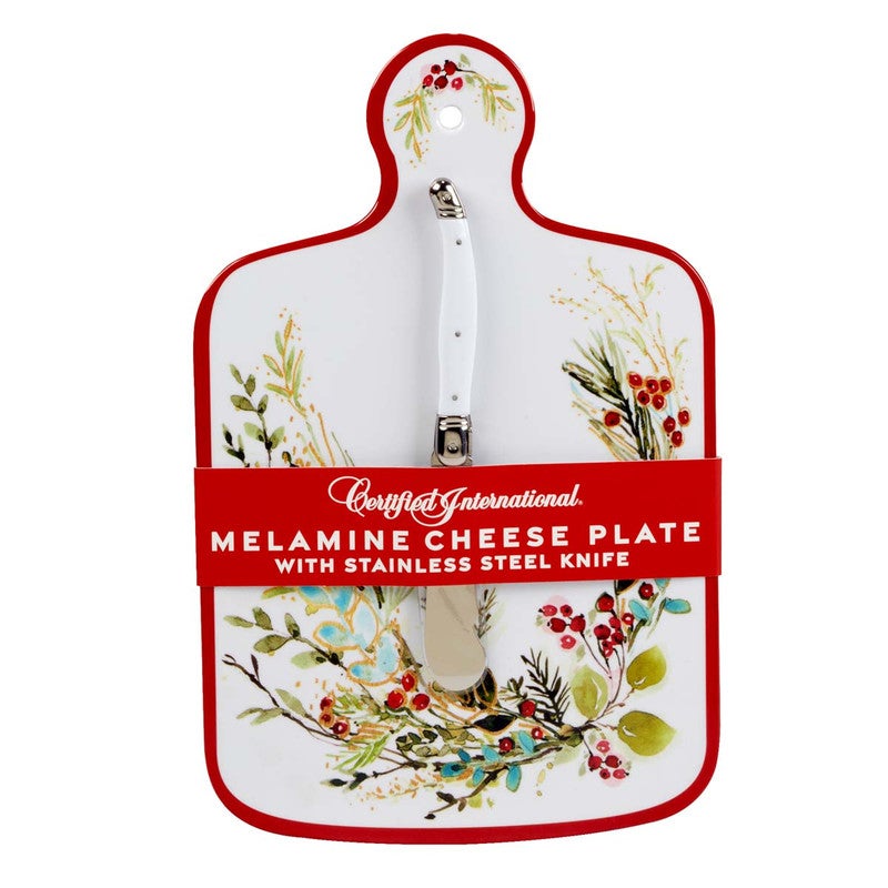 Forest Christmas Cheese Board Set