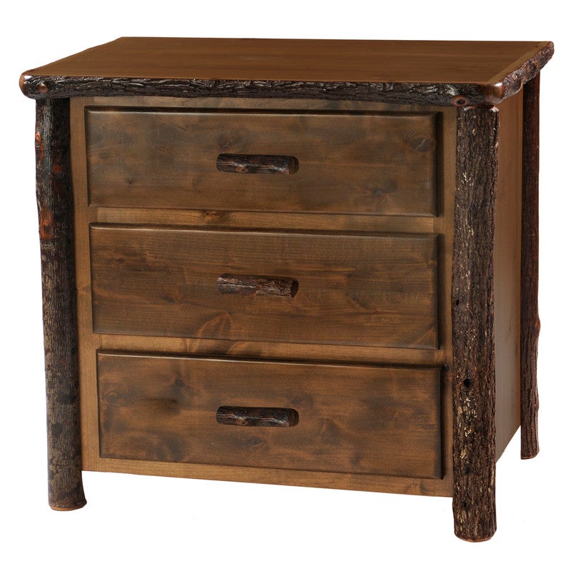Hickory Espresso 3 Drawer Chest