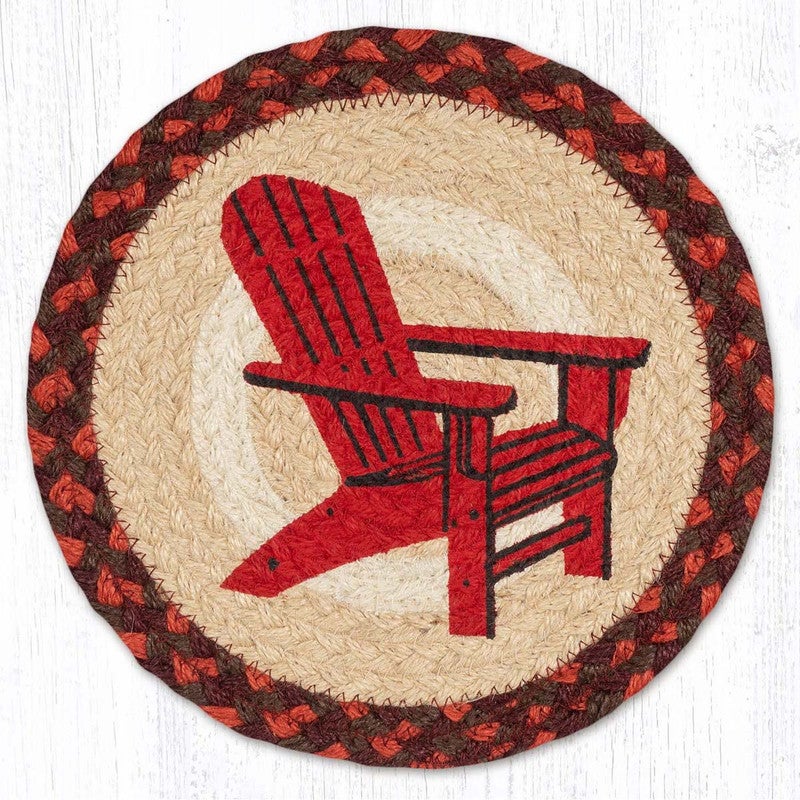 Chill Red Chair Trivets - Set of 3