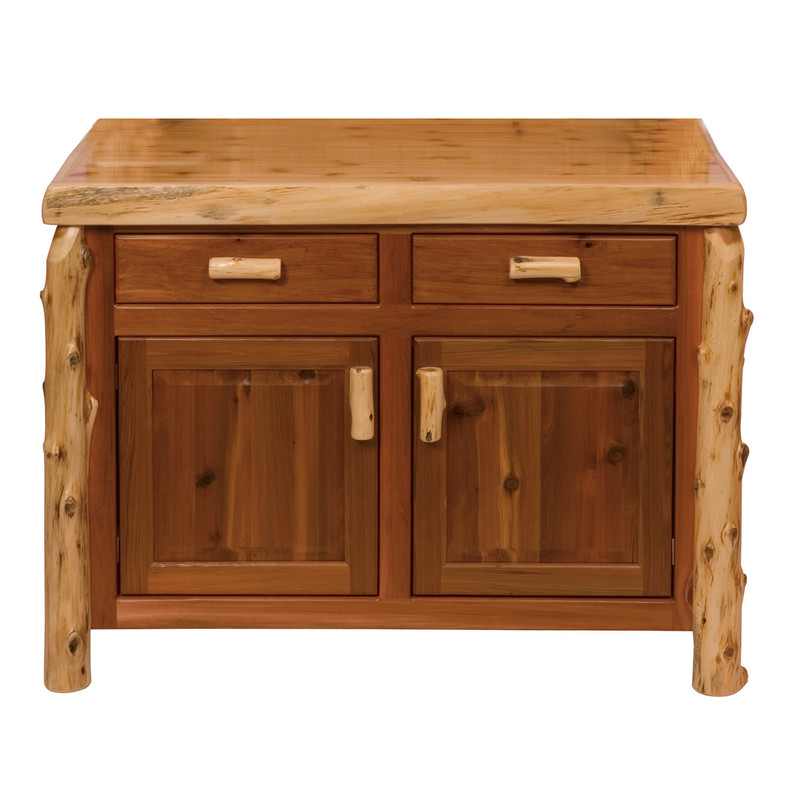 Cedar Log Buffet - 48 Inch
