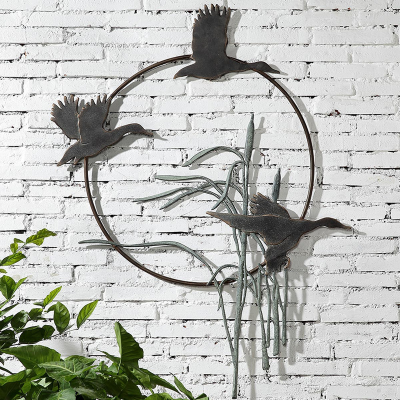 Flying Ducks Wall Art