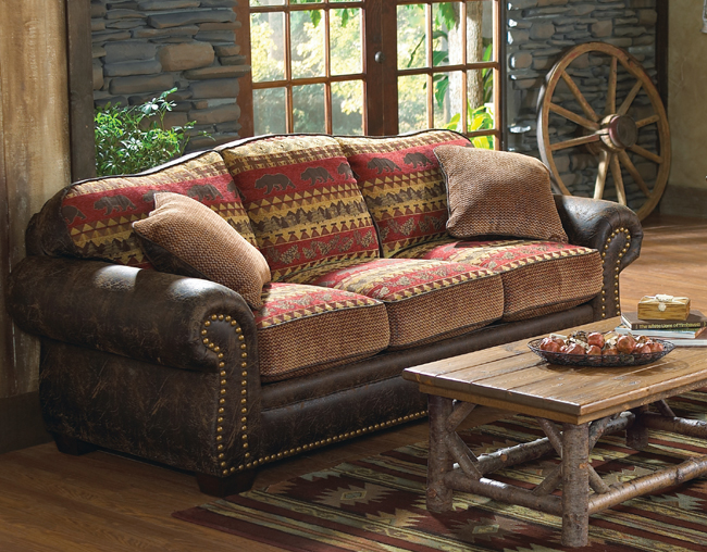 Bear Creek Loveseat | Black Forest Decor