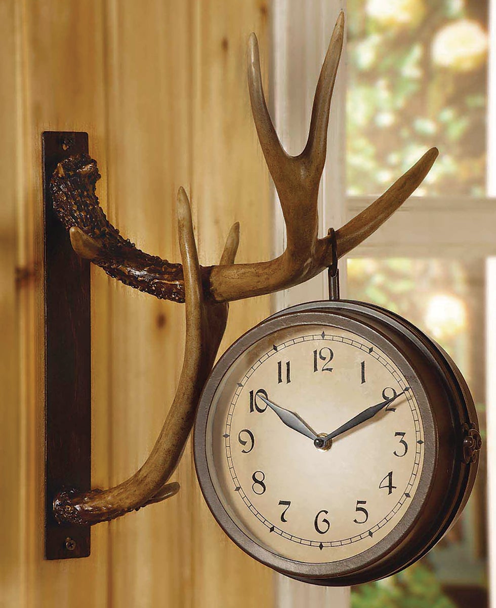 Deer Park Clock from Black Forest Decor, image size:980x1200